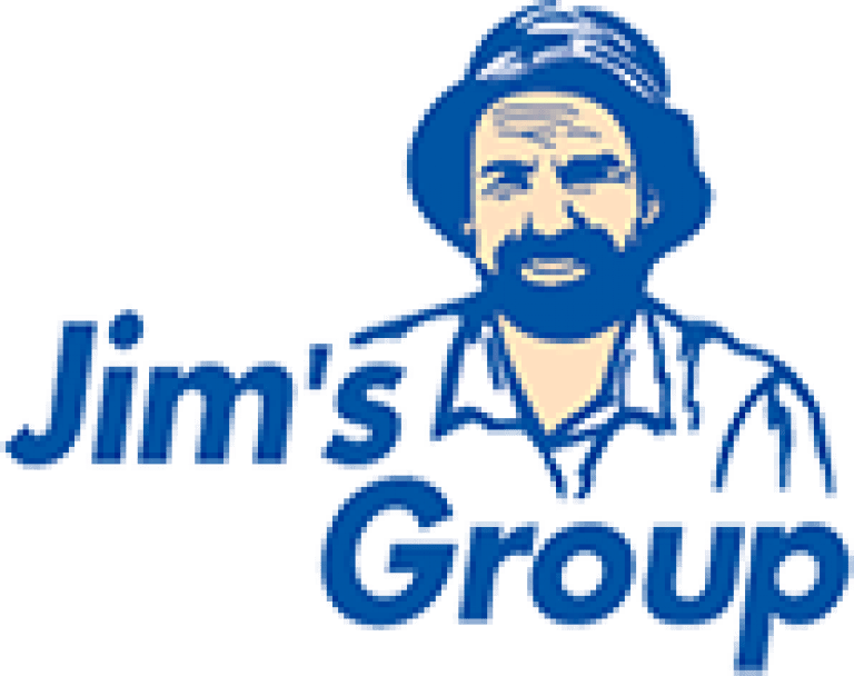 Jim's. Jim Group logo.